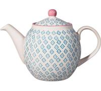 Théière en céramique, bleue