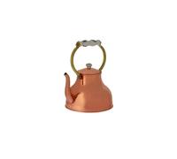 Bouilloire en cuivre, Theiere cuivre - avec anse en porcelaine, 1,5L