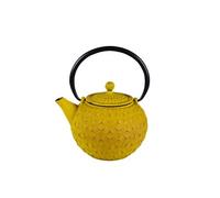 Théière en fonte 1 l avec fitre inox Octo jaune - Trend'up - Jaune - Fonte