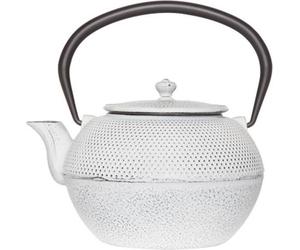 Théière en fonte émaillé 1.2l blanc - Cosy&trendy - 0916264 - osaka