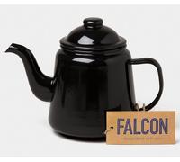 Théière En Porcelaine Émaillée 1l Falcon Enamelware Noir Charbon