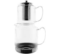 Théière en verre « Freya » en verre borosilicaté haut de gamme - 1 L/2 L