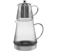 Théière en verre Karaca Keops, bouilloire à thé, théière turque, bouilloire, théière en verre, théière, passoire à thé, infuseur à thé
