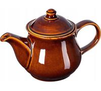 Théière et cafetière - Grès - 1 l - Marron
