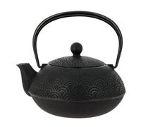 Théière fonte seigaiha noire 650 ml
