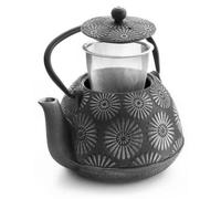 Théière IBILI Bali - 1,2 L - Fonte intérieur émaille
