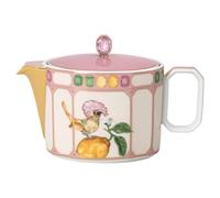 Théière Idyllia, Porcelaine, Motif imprimé cristal, porte-éventail roi, Petite, Multicolore OS