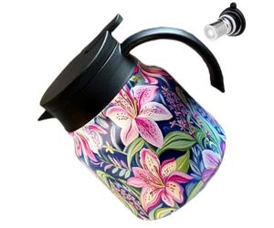 Théière isotherme en acier inoxydable avec passoire | Théière filtrante en acier inoxydable pour boissons chaudes, eau, thé, café pour orchidée Wo