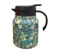 Théière isotherme vintage en acier inoxydable avec infuseur à thé