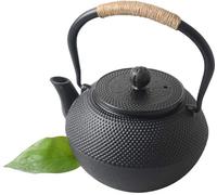 Théière japonaise Azomor en fonte, avec filtre à thé en acier inoxydable et motif unique