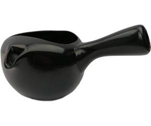 Théière japonaise en céramique (Kyusu) Unyqoos® avec filtre intégré, 350 ml – design traditionnel avec anse latérale, idéale pour le thé vert japonais (Kabuse Sencha, Gyokuro)