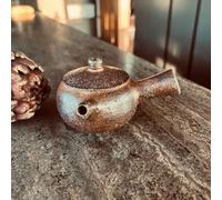 Théière Kyusu en céramique • Filtre intégré • Capacité 150 ml • Fabriquée à la main • Tea Soul