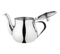 Théière Marocaine en Inox Effet Miroir 350 ml Olympia Gris G