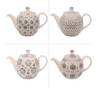 Théière Nelson 1 l (1 modèle aléatoire) - - Gris - Grès