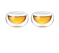 Theiere Théière en verre résistant à la chaleur 600/800 ml, service thé forme de fleur, bouilloire, cafetière, verres, passoire acier inoxydable(2pcs cup)