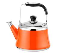 Théières, Théière sifflante en acier inoxydable(Orange,3liter)