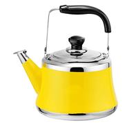 Théières, Théière sifflante en acier inoxydable(Yellow,3liter)