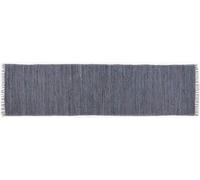 Theko Happy Cotton Tapis 100% Coton Anthracite 70 x 250 cm