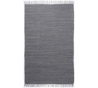 Theko Happy Cotton Tapis 100% Coton Anthracite 90 x 160 cm