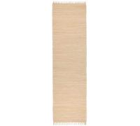 Theko Happy Cotton Tapis 100% Coton Beige 70 x 250 cm