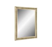 TheMIRROR - Miroir mural encadré en verre véritable 55 x 90 cm - Fait sur mesure en feuille d'argent - Idéal comme miroir de couloir ou de salon - Avec crochets en métal et matériel de montage