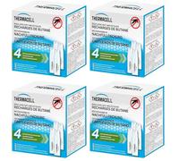 Thermacell - Lot de 16 Cartouches de Gaz Butane pour Bouclier Diffuseur et Lanterne Anti-Moustiques - Effet Rapide, Inodore