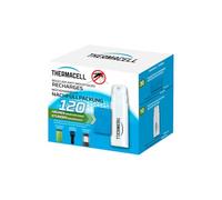THERMACELL Recharge Anti Moustiques et Moustiques Tigres - Protection Efficace 20m²- Compatible avec Diffuseurs, Nomades et Lanternes - Durée 120h, 10 Cartouches Gaz + 30 plaquettes