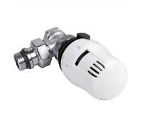 Thermador - Corps de robinet + tête thermostatique - Tête thermostatique RT 2012 Pas de 30x1,5 + corps chromé 3/8" (12/17) équerre -