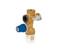 Caleffi – Groupe de sécurité GSLI droit siège inox 3/4" – DIFF
