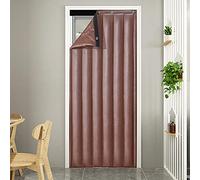 Thermique Isolation Phonique, Rideau De Porte,Rideau Anti Bruit, Rideau En Coton D'hiver, Épaissir PU Panneaux Imperméable Rideau De Partition De Climatiseur Chambre À Coucher De Salon