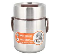 Thermique pour aliments et boissons chauds, boîte à lunch Récipient isotherme pour aliments Bocal sous vide Grande capacité en acier inoxydable Bento Flask Soup Garder au chaud Bouche large(1.6L)