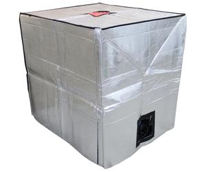 Thermo-couverture pour cuve IBC 1000L Film à bulles en PET