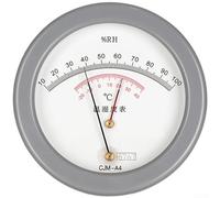 Thermo-hygromètre analogique 0-100% d'humidité | Plage de mesure de -20 à 40 °C, technologie précise des cheveux, affichage analogique, pas besoin de changer de batterie