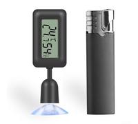 Thermo-Hygromètre Numérique ABS Nuit Thermo-Hygromètre Numérique(-20-60℃ Black)