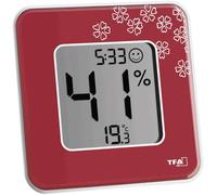 Thermo-hygromètre TFA Dostmann Style rouge