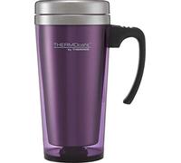 THERMO ThermoCafé Mug Voyage Translucide, Plastique, Violet translucide, 420 ML, 1 Unité (Lot de 1)