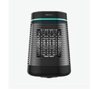 Cecotec Chauffage Céramique de Table ReadyWarm 1550 Max Ceramic Rotate Black, 1500 W, Oscillation Manuelle, Thermostat Réglable et 3 Modes de Fonctionnement, Noir, Surfaces jusqu'à 15 m2