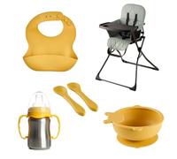 Ensemble chaise haute pliable – THERMOBABY – HANDY – Set repas complet design