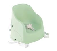 Thermobaby Rehausseur de chaise Tudi – de 6 à 36 mois – Harnais de sécurité 3 points – Vert céladon