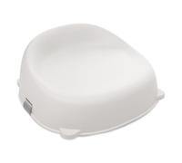 THERMOBABY - Rehausseur de chaise EASY - Rehausseur - Enfant de 3 à 6 ans (ou jusqu'à 30 Kg) - Confortable - Léger et Transportable - facile d'installation - Blanc crème - Fabriqué en France