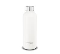 THERMOcafé by THERMOS TC DAILY BOTTLE blanc mat 0,50 l, bouteille isotherme, en acier inoxydable, résistante aux boissons gazeuses, 6 h au chaud pendant 12 h au froid, entièrement étanche, pour