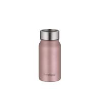 THERMOcafé by THERMOS ThermoCafé 4097.284.035 TC Mug Mug isotherme en acier inoxydable rose 350 ml pour garder le café chaud pendant 8 heures et passe au lave-vaisselle avec fermeture démontable