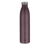 THERMOcafé TC BOTTLE Bouteille isotherme Bordeaux mat 0,75 l | Gourde en acier inoxydable résistante aux boissons gazeuses, anti-fuite, chaude pendant 12 heures, pour le sport, l'école