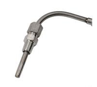 Thermocouple de type K 1/8" NPT EGT Sonde en acier inoxydable 1200 °C Sonde de température des gaz d'échappement avec filetage pour four