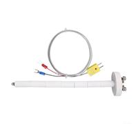 Thermocouple en céramique de type K pour four et four mesurant 58 F à 2372 F avec connecteur amovible (200 mm)
