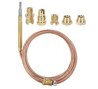 Thermocouple pour cheminée à gaz, capteur de thermocoupleur de gaz universel en métal filetage M9x(600mm)