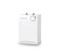 Thermoflow UT 5 Chauffe-eau sous évier sans pression | Chauffe-eau électrique de 5 litres | Chauffe-eau électrique avec raccord G 3/8" | 35-75 °C | Chauffe à 65 °C en 10 min.