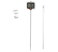 Thermographe de cuisson alimentaire, thermographe à affichage numérique | Thermographe de cuisson avec pinces - Compteur de température portable - Outil de lecture instantané pour l'extérieur