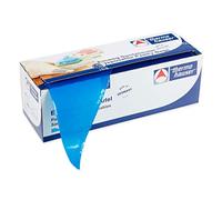 thermohauser Lot de 100 poches à douille jetables (plastique PE), Maximum Grip bleu, 53 x 27,5 x 0,0075 cm