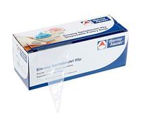 thermohauser Lot de 100 poches à douille jetables (plastique PE) Smoothy, transparentes, 45 x 23 x 0,009 cm